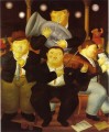 vier Musiker Fernando Botero